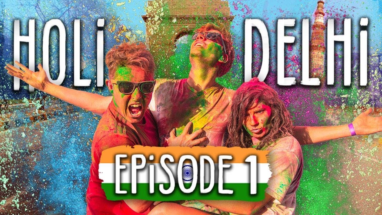 Holi Festival is AMAZING | Ep1 Delhi | Travel India on $1000