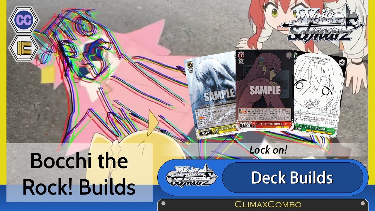 Weiß Schwarz Bocchi the Rock! Builds