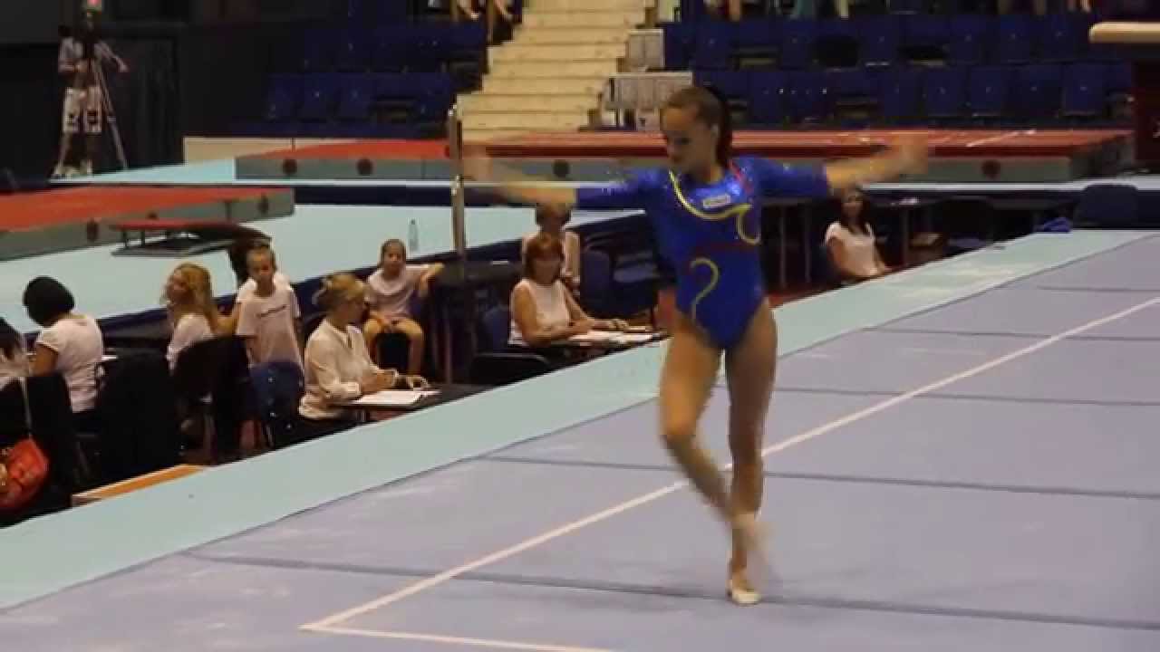 Larisa  Iordache - Floor (EF 2014 Romanian Nationals)