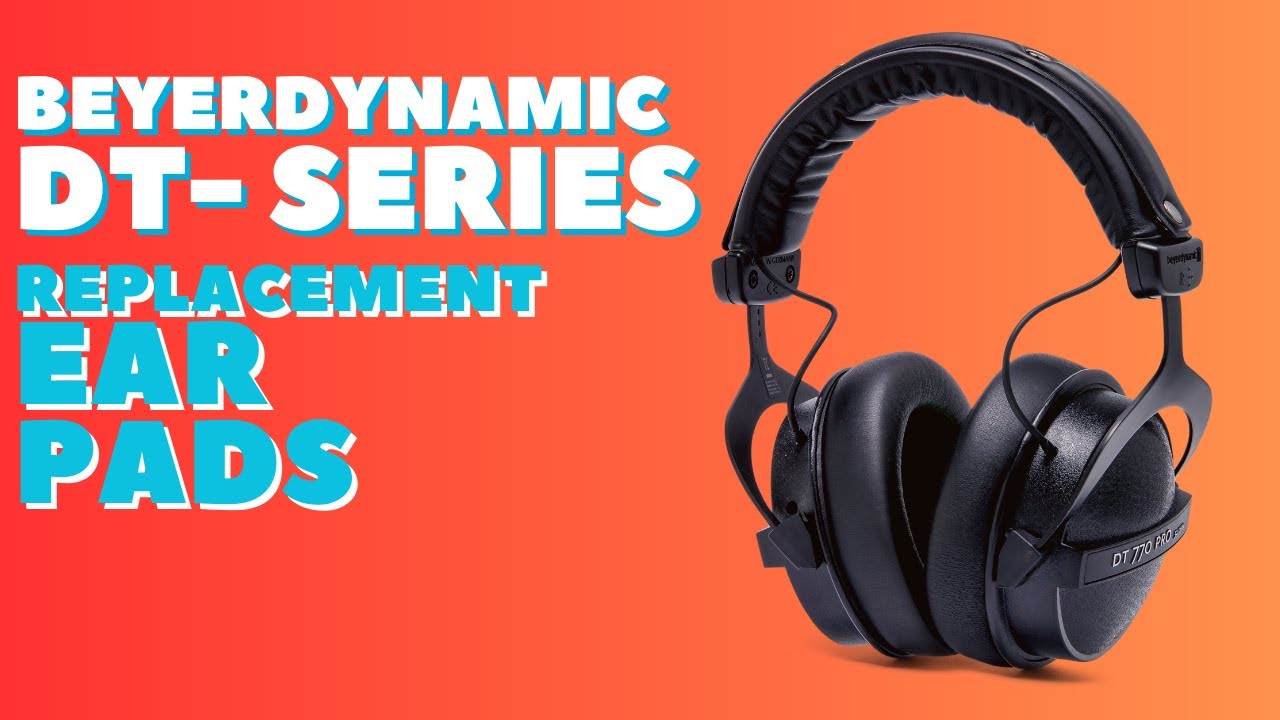 Как заменить амбушюры Beyerdynamic DT770