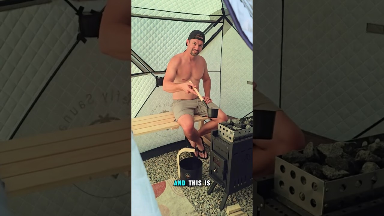 RV Living- Portable Wood Sauna