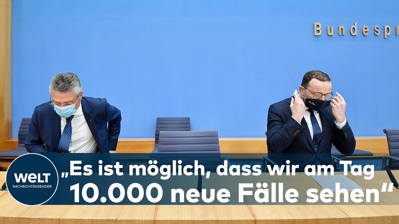 RKI CORONA IN SORGE: Lothar Wieler warnt vor einer unkontrollierten Ausbreitung des Virus