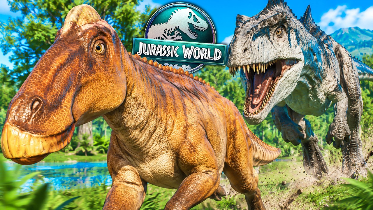 Dodałem MIĘSOŻERC&Oacute;W DO EKOSYSTEMU! Jurassic World Evolution 3