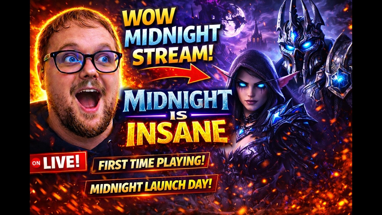 World of Warcraft: Midnight Hype Stream | Expansion Discussion & Gameplay