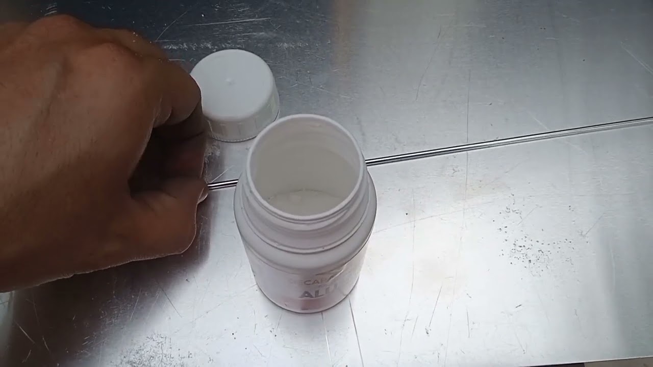 SOLDAR ALUMINIO CON FUNDENTE DECAPANTE, VARILLA Y SOPLETE