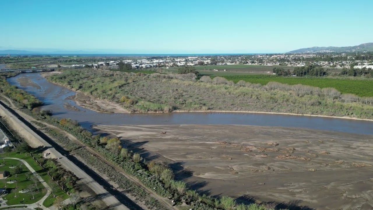 The Santa Clara River in Oxnard & Rio del Sol (Jan 8, 2026)