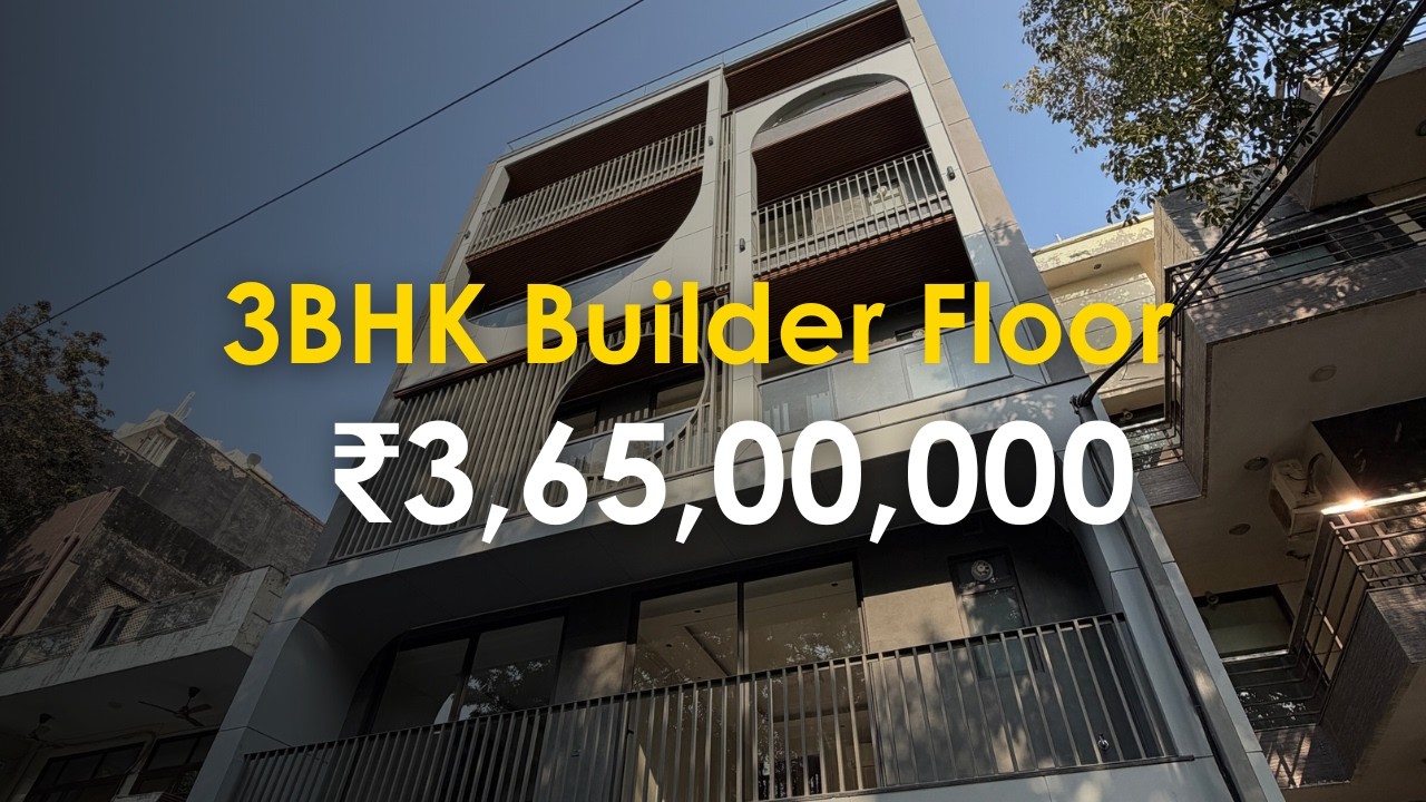 3BHK Builder Floor in Sushant Lok 1 Gurgaon | Prime Location Near Vyapar Kendra & HUDA City Centre