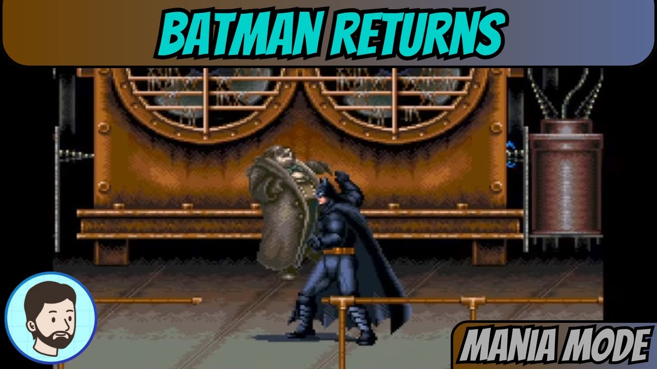 Batman Returns (Super Nintendo) - Mania Mode Playthrough