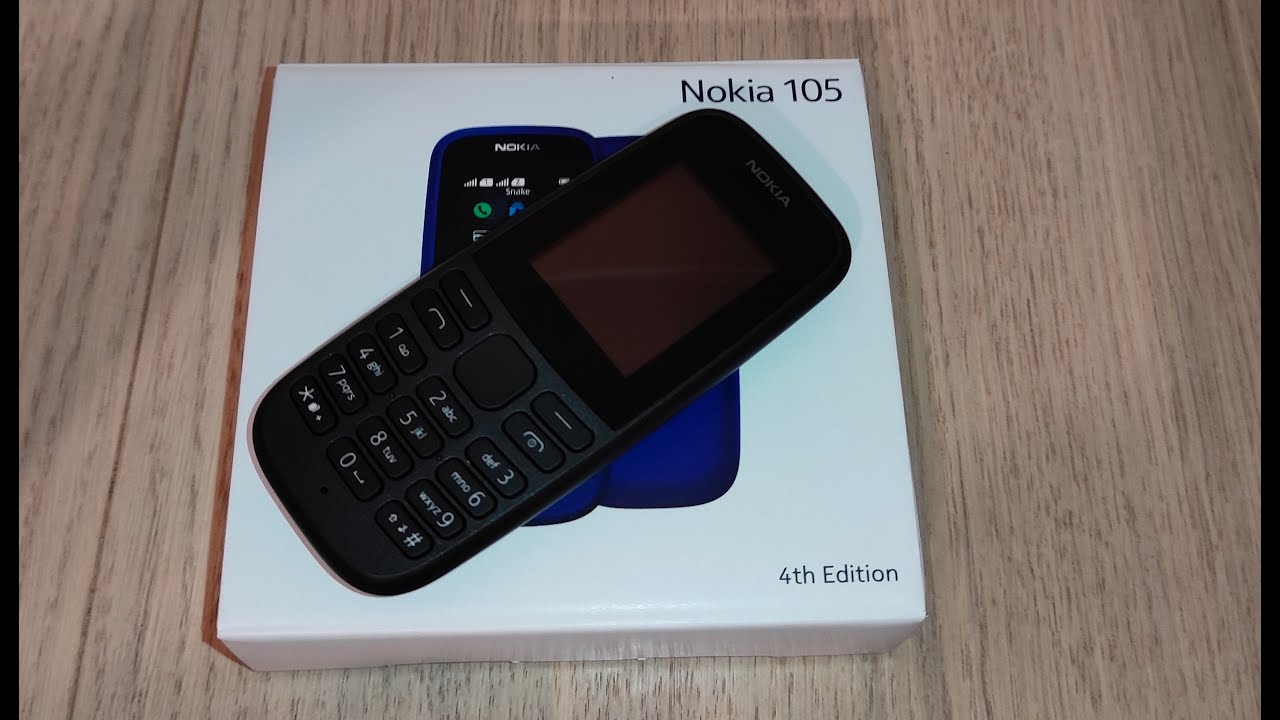 Unboxing Nokia 105 Dual SIM 4th Edition