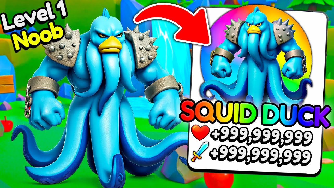 Starting Over as NOOB with OP SQUID DUCK In Duck Evolution!