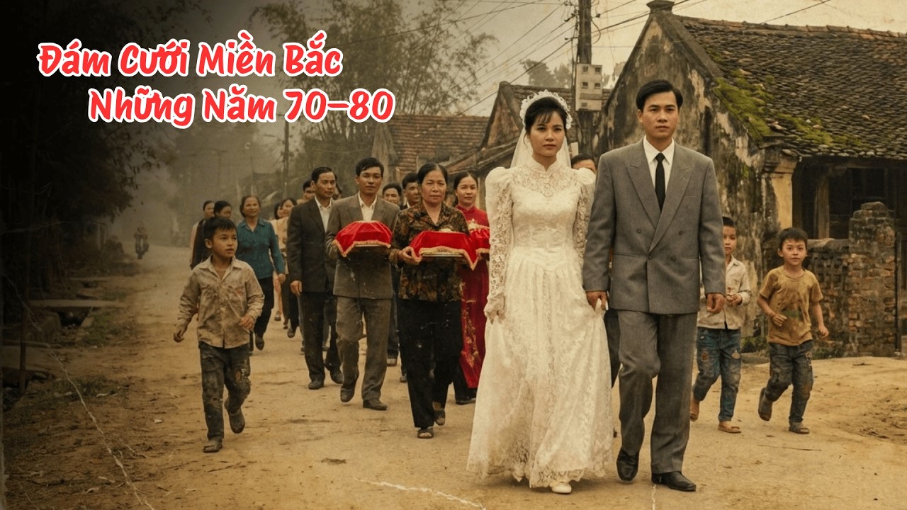 Đám Cưới Miền Bắc Những Năm 70–80 Giản Dị Mà Đẹp Đến Lạ