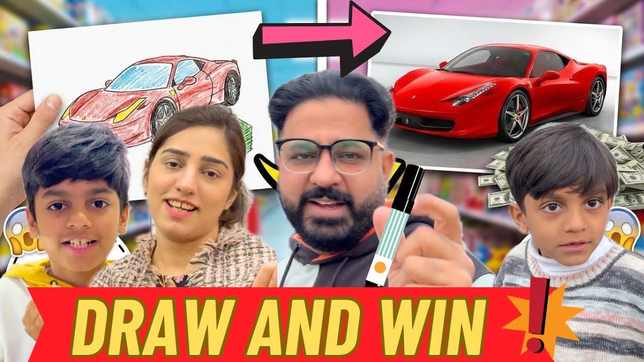 Whatever You Draw, I Will Buy! 😱 Mummy ne kya banaya?! 🤣 (Blindfold Challenge)