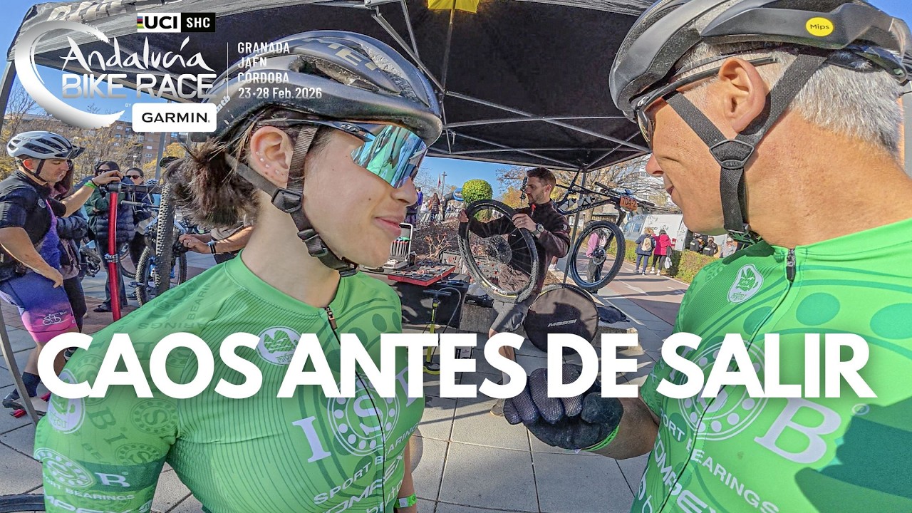 A 10 minutos de la salida… ¡y la bici en el mecánico! | ETAPA 6 | Andalucía Bike Race