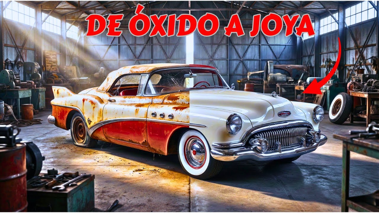 Restauración ASMR de coche — Buick XP-300 Roadster de 1951 | De concepto a realidad, de óxido