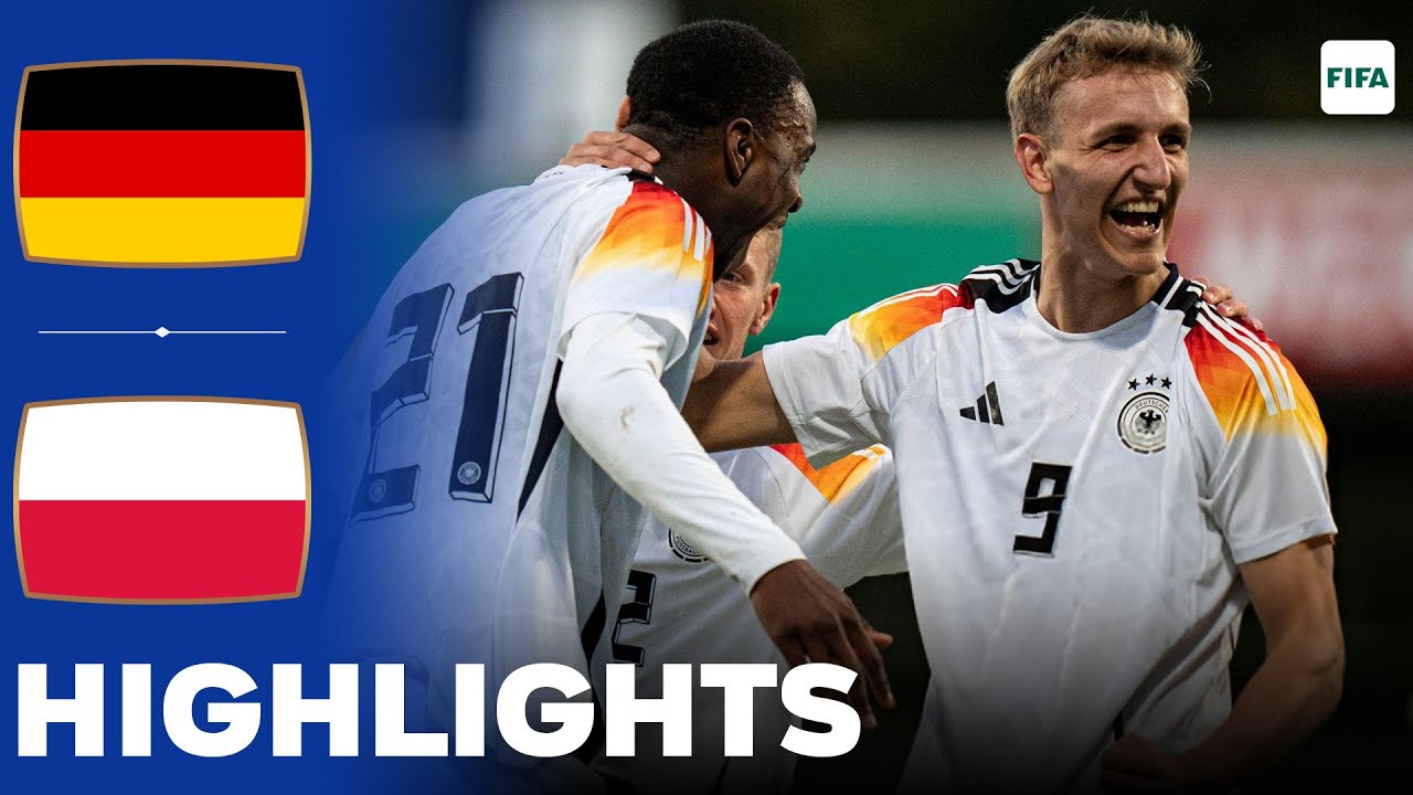 Germany vs Poland | Highlights | U20 International Friendly 11-10-2024