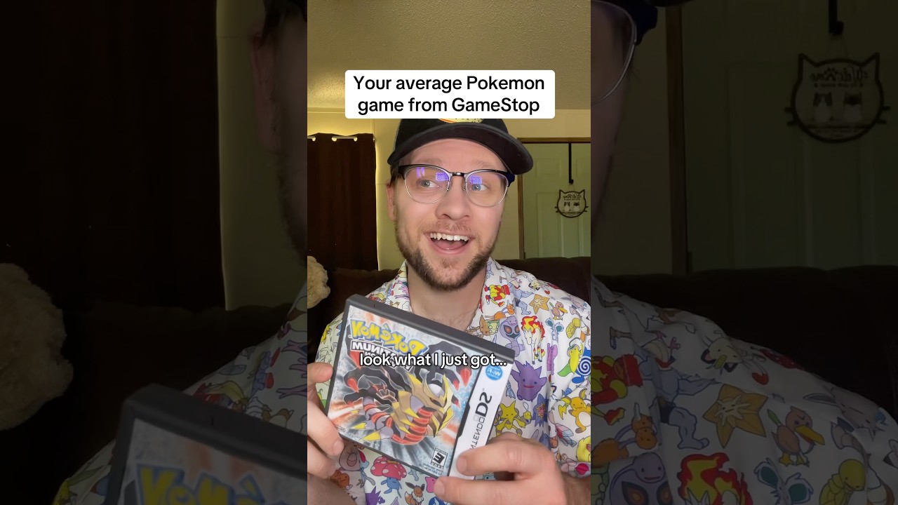 Just your average used Pokemon game from GameStop #pokemon #legendarypokeman