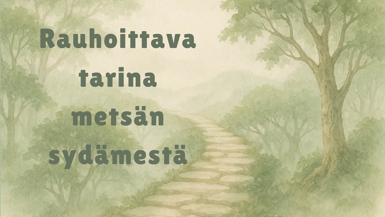 Rauhoittava tarina mets&auml;n syd&auml;mest&auml;