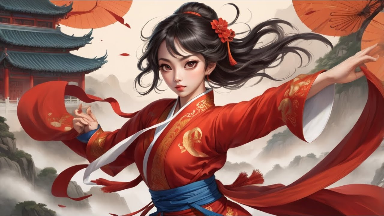 Best Modern Asian Music Upbeat-Traditional Instrument Relaxing Music Guzheng Bamboo Flute (4)