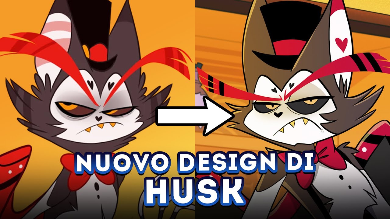 Il NUOVO Design di HUSK - HAZBIN HOTEL ITA