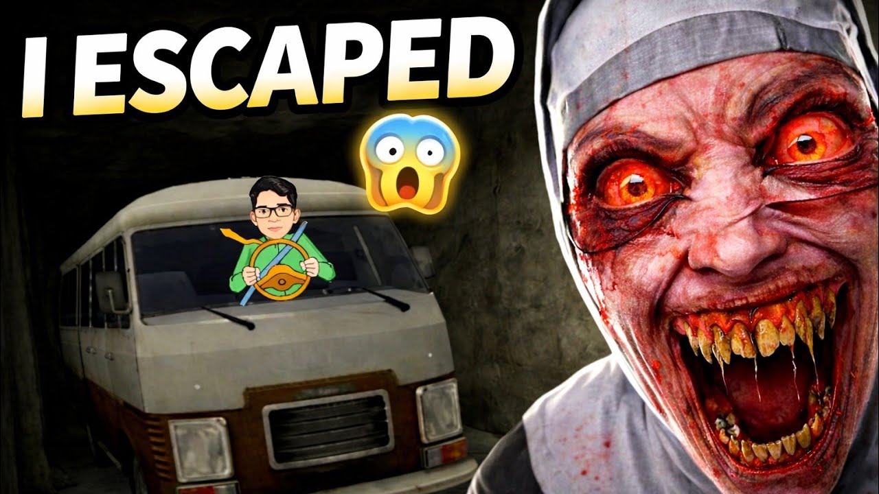 Bhai Pro hoon mai extreme escape karliya 😂#evilnun 