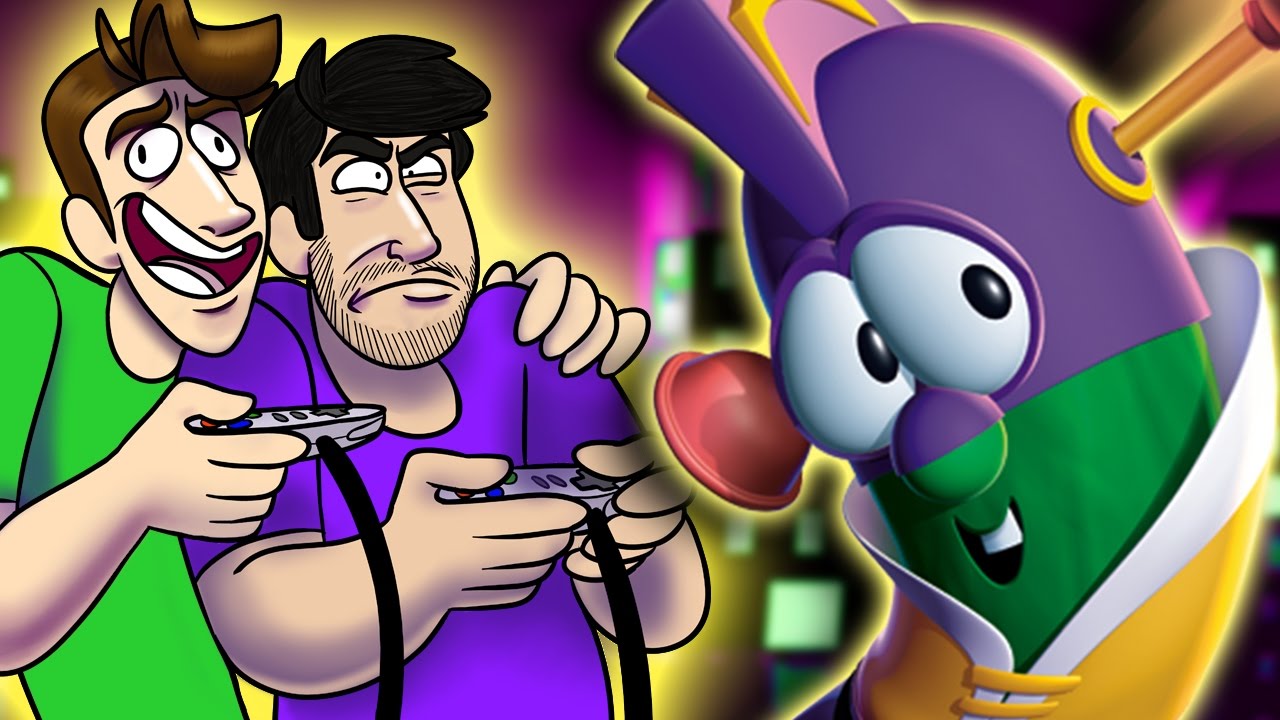 SuperMega играет в LARRY-BOY & THE BAD APPLE