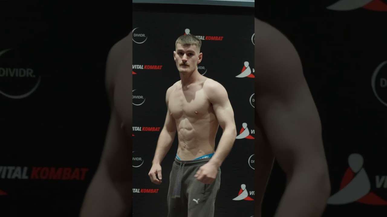 VK03 || Weigh-ins || Laham VS Twidale #mma #mmafight #livemma