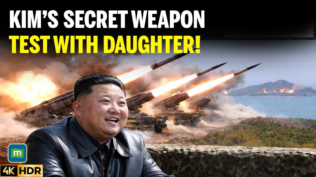 UNMISSABLE! Kim Jong Un Watches Multiple Rocket Launches With Daughter After US–South Korea Drills