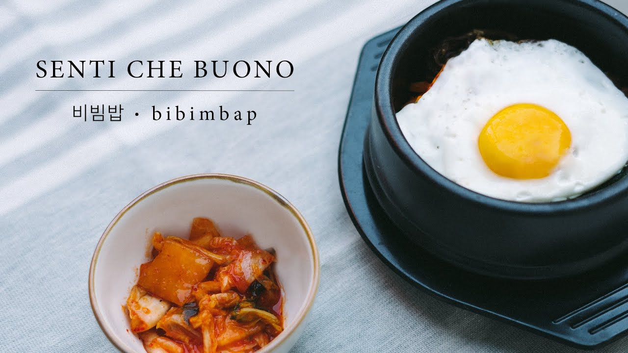 BIBIMBAP - Senti Che Buono! (ricetta ASMR) Ep. 1