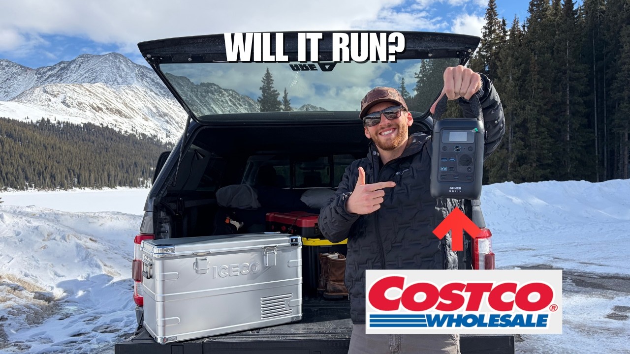 Can Costco’s Cheapest Power Station Run a 12v Camping Fridge?