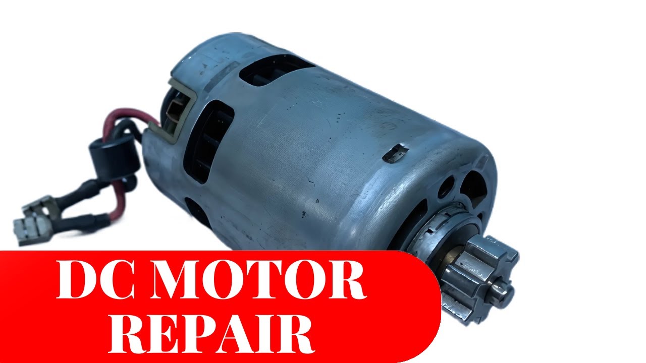 Как перезапустить неисправный двигатель постоянного тока Bosch Rechargeable Jet Stone Motor Repair