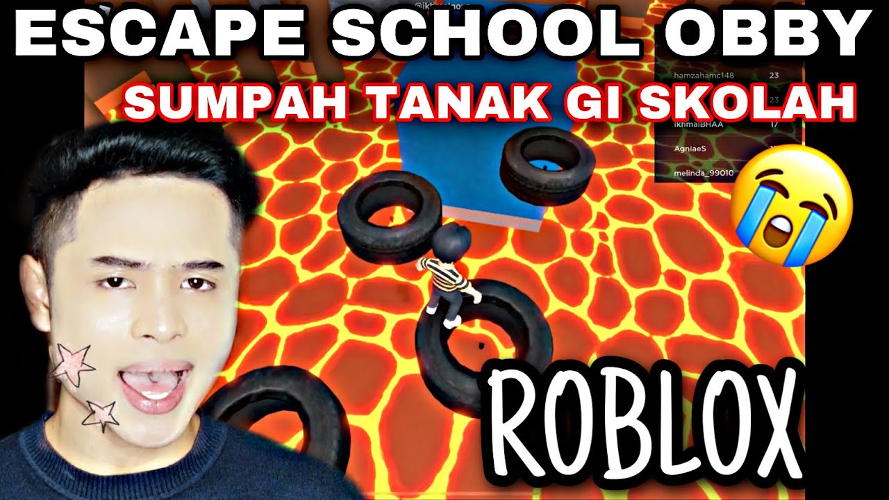 ROBLOX❗️| SUMPAH TANAK GI SKOLAH DAH😭❗️| ESCAPE SCHOOL OBBY‼️