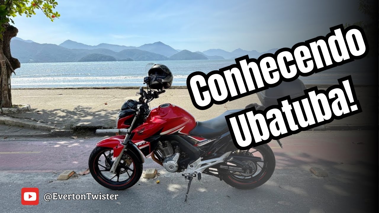 Viagem de moto para Ubatuba | Dia perfeito no litoral paulista!