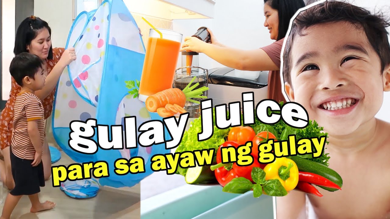 JUICE tayo ng gulay para sa BATANG AYAW! | Kris Lumagui