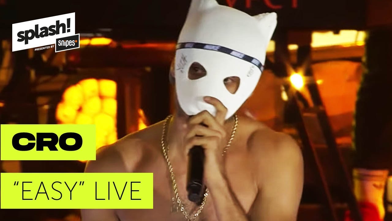 Cro - Easy LIVE | splash! Festival 2018