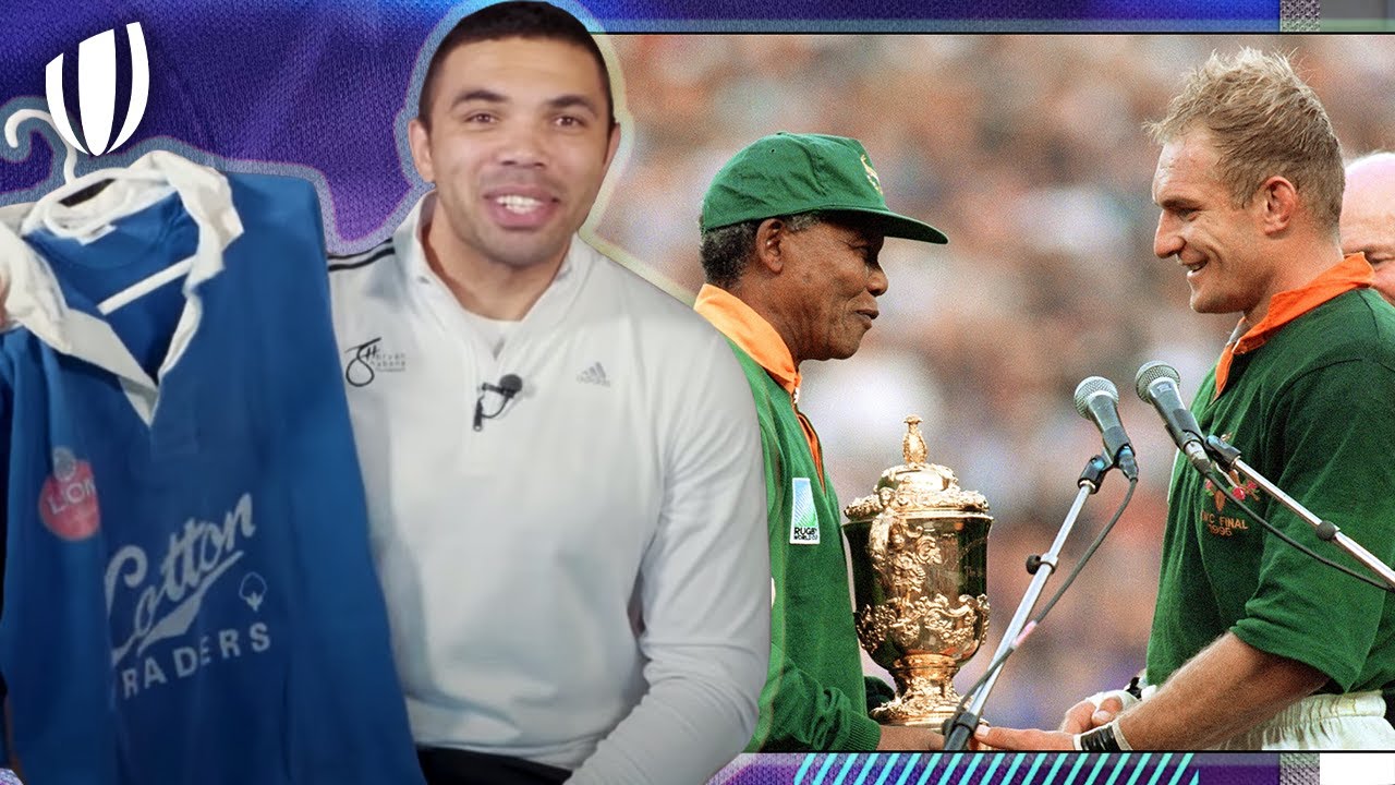 How Francois Pienaar's dirty training jersey inspired Byran Habana's Springbok career | Jersey Tales