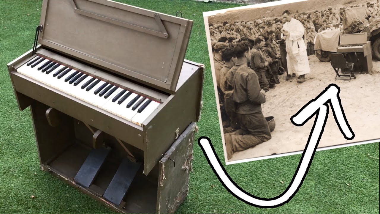 The Musical Instrument on Omaha Beach - WWII Chaplian’s Organ