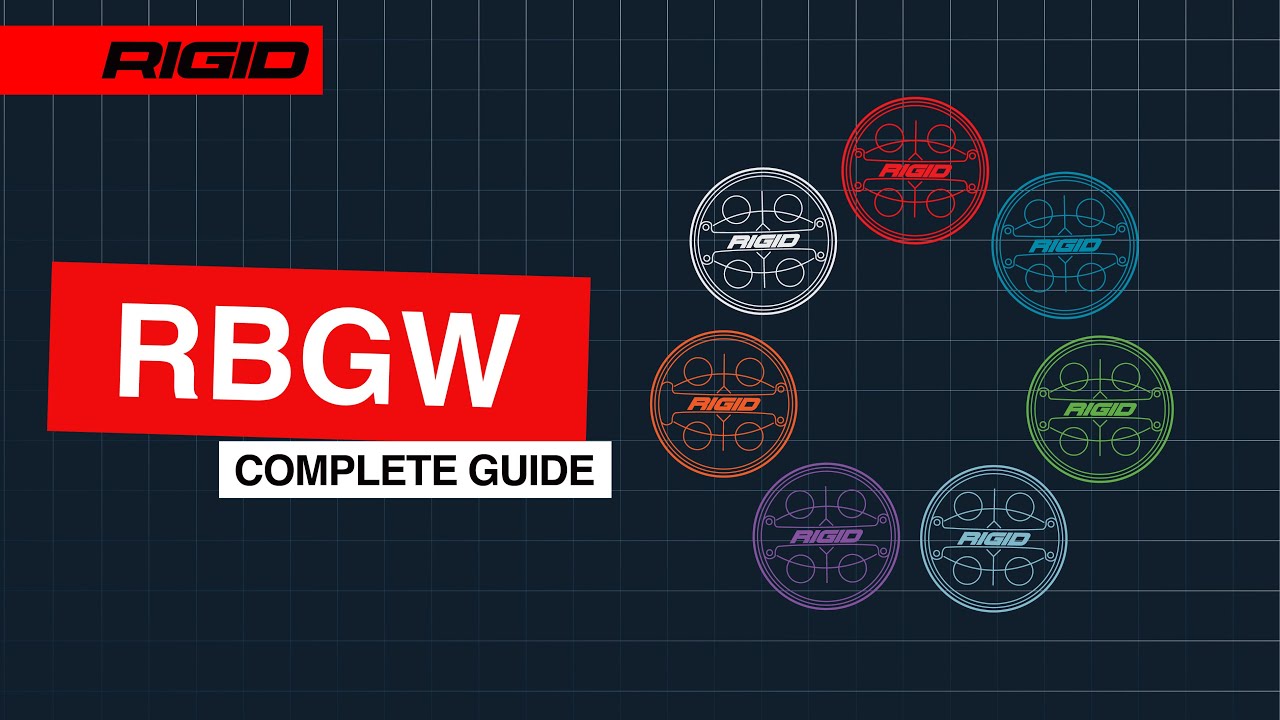 RGBW Wiring Guide | RIGID Color Lighting Made Easy