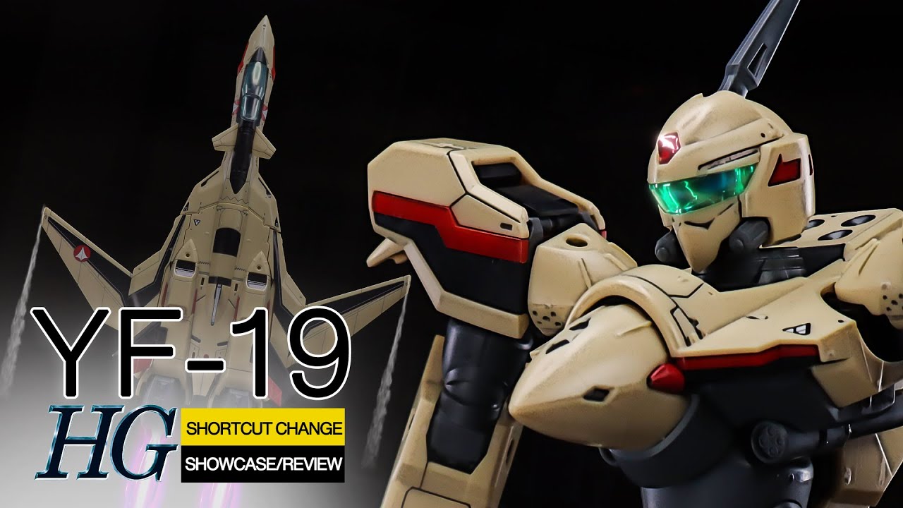 YF-19 HG Showcase & Review | Macross PLUS