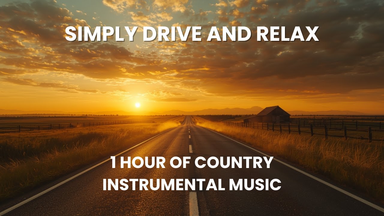 LONG COUNTRY DRIVE 🚗 Peaceful Road Trip | Relaxing Country Instrumental Music @americanruralsoul