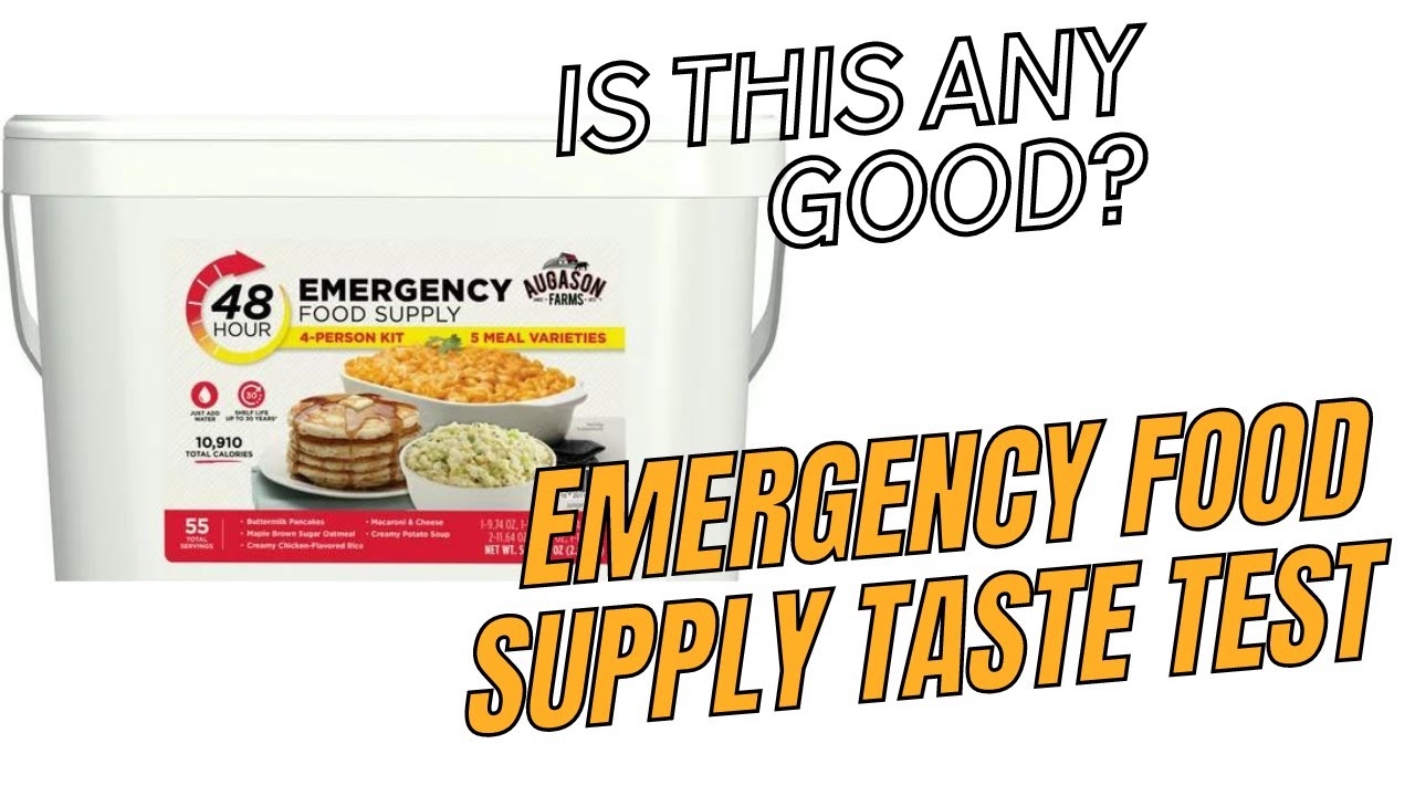 Emergency Food Supply Taste Test: Augason Farms
