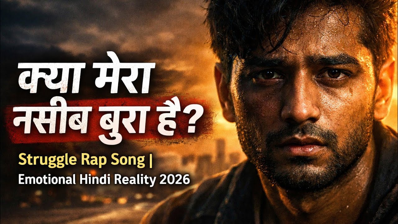 “क्या मेरा नसीब बुरा है?” | Struggle Rap Song | Emotional Hindi Reality 2026