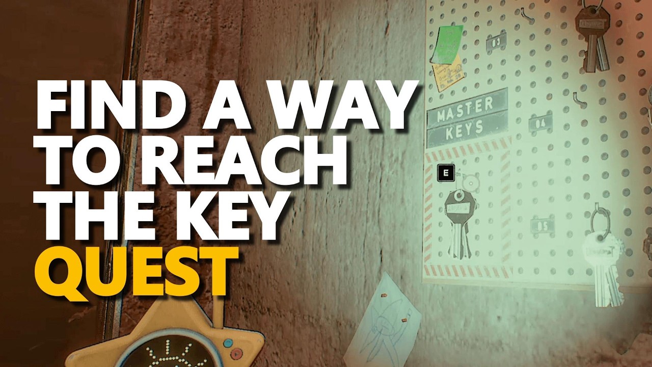 Find a Way to Reach the Key Poppy Playtime Chapter 5