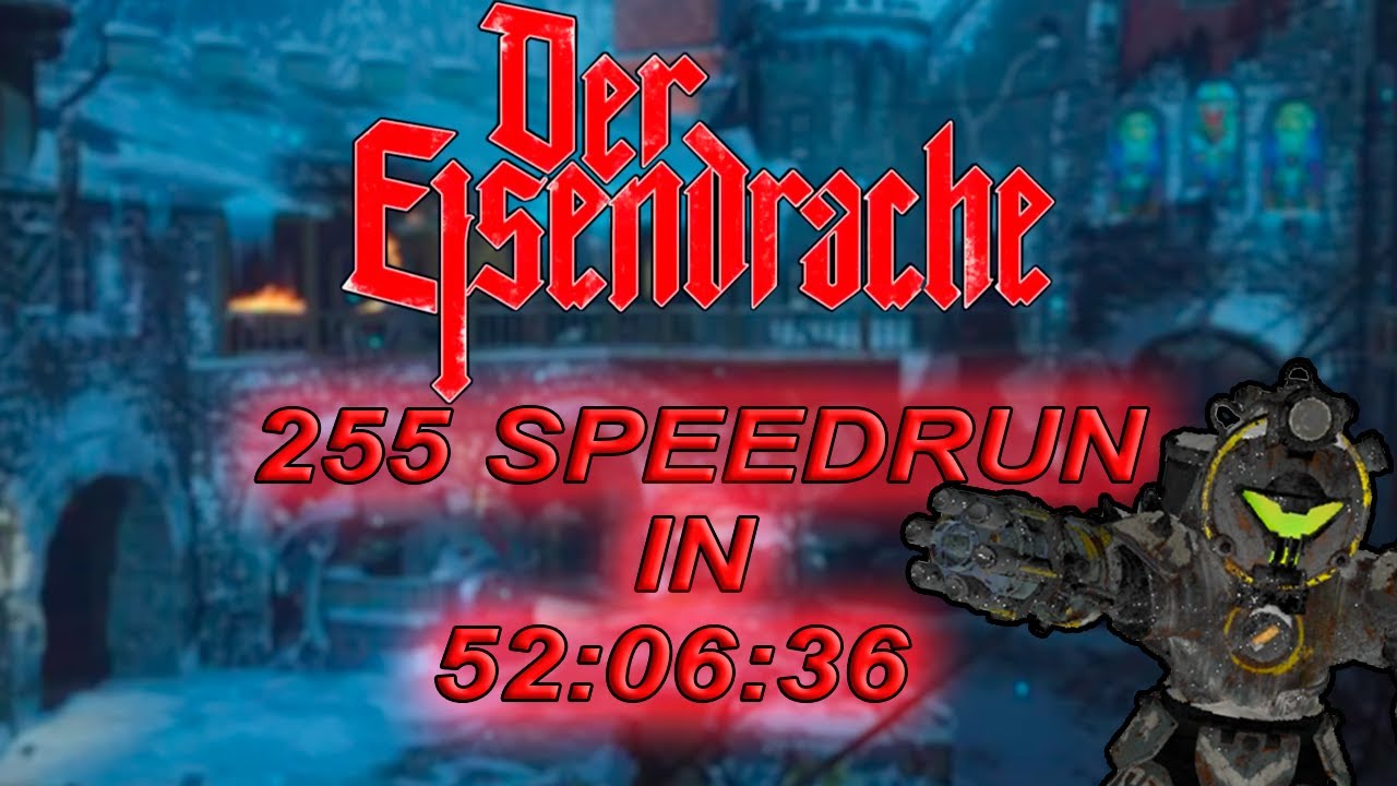 Der Eisendrache classics round 255. Former speedrun world record (52h:06m)