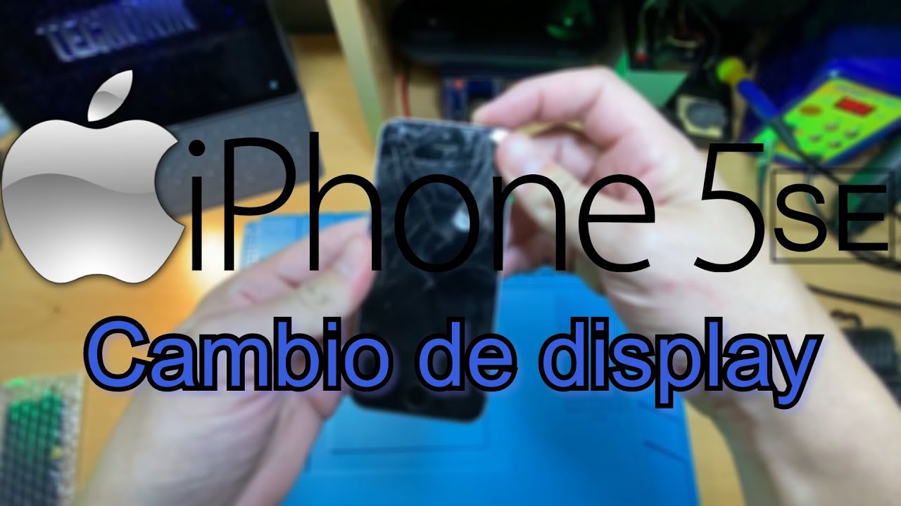 замена дисплея iPhone 5SE
