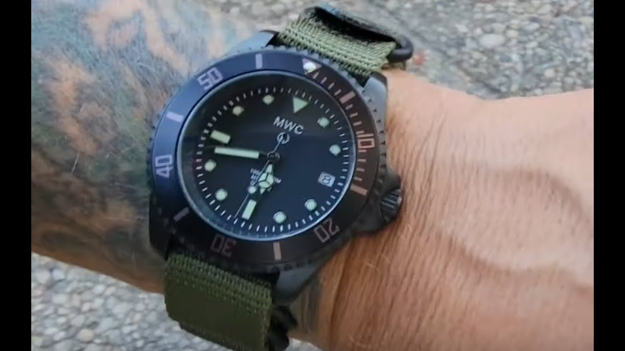 MWC 300m Swiss Quartz PVD Military Watch: Unboxing & First Impressions