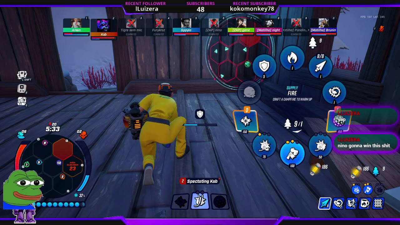 SA Scrims - 5th Feb 2020 - DARWIN PROJECT