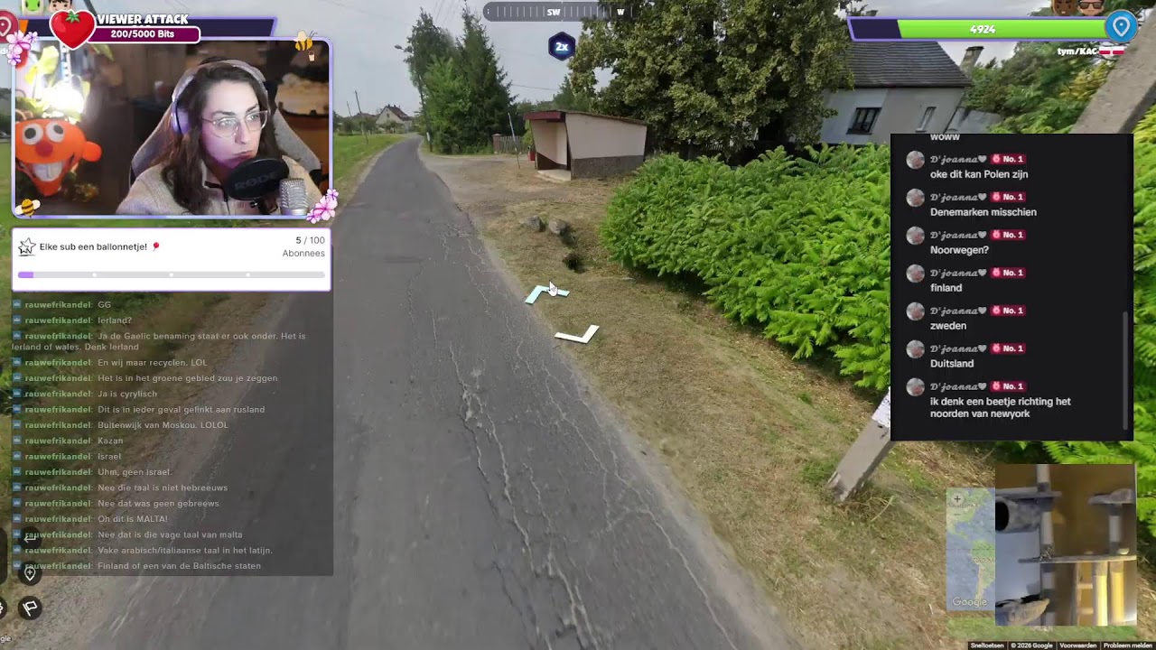 Raad de locatie sneller dan wij - Chat vs. Streamer