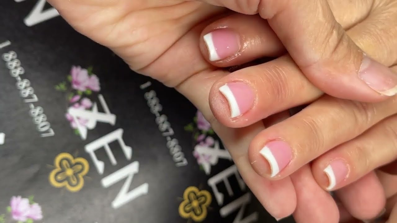 French Tip với Zen Builder Gel