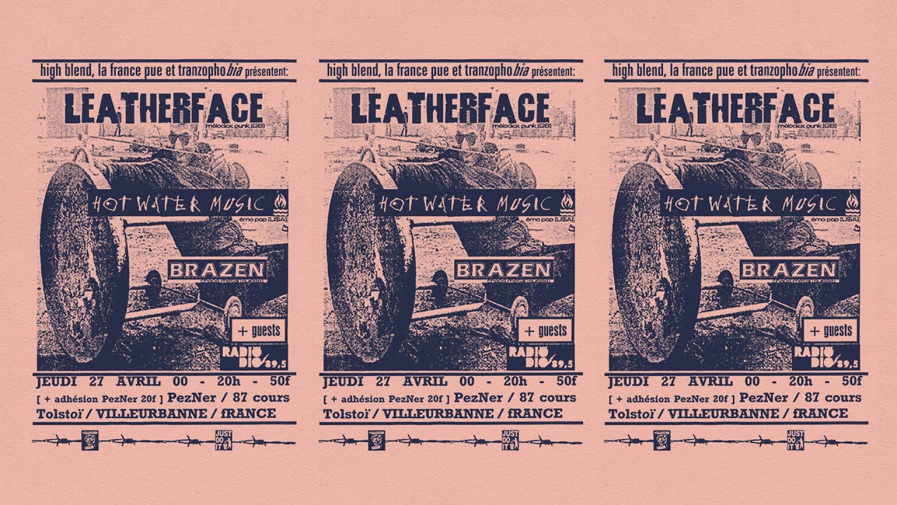 Leatherface 4/27/2000 Lyon, France – full set (Audio)