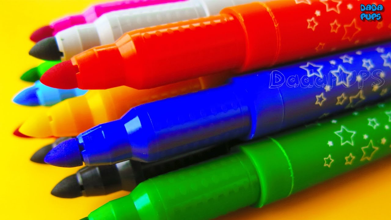 Learn ABC's with Crayola Markers abcdefghijklmnopqrstuvwxyz|Learn english alphabets|ABCSong|ABCParty